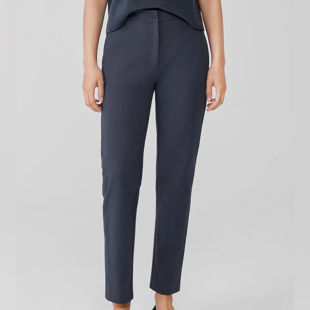 Eileen Fisher navy work pants